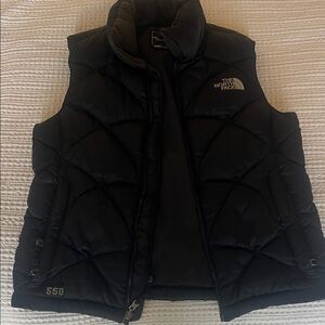 The North Face Black Quilted Vest